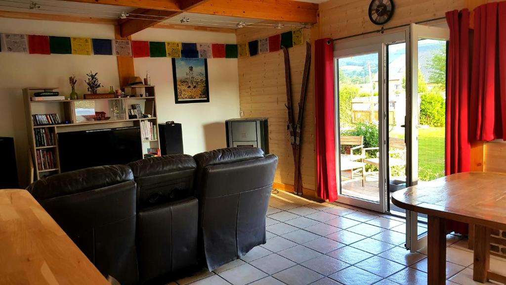 Kuhinja oz. manjša kuhinja v nastanitvi chalet avec vue imprenable