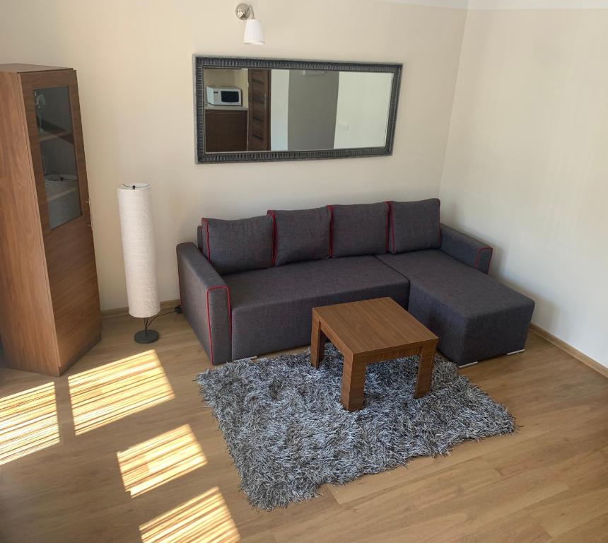 Posedenie v ubytovaní Apartamenty Giżycko