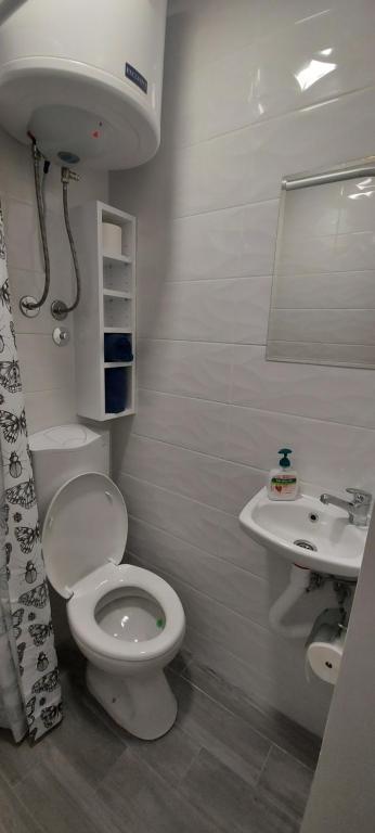 Koupelna v ubytování APARTMAN studio DADO