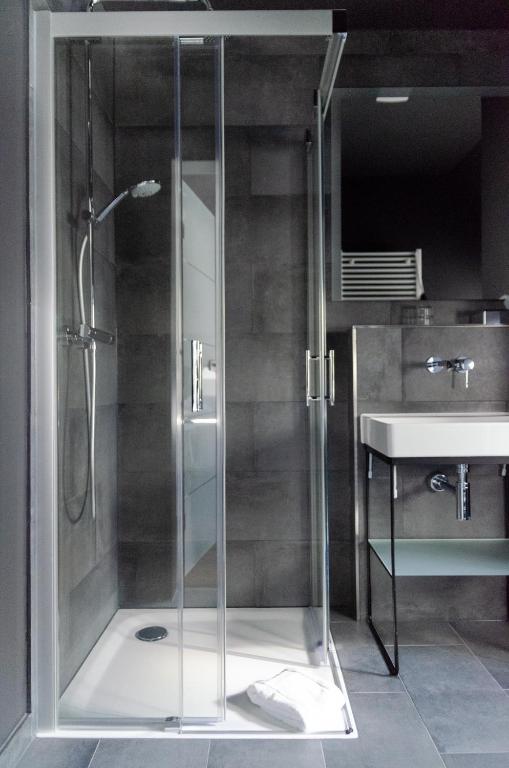 Koupelna v ubytování Hotel Hansenhof