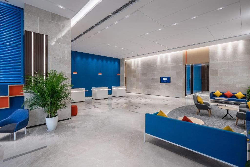 Holiday Inn Express Changsha South Railway Station by IHGにあるシーティングエリア