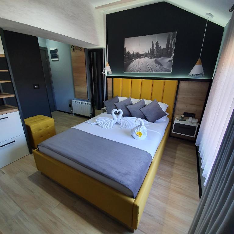 Postel nebo postele na pokoji v ubytování Dream House Hotel & Spa