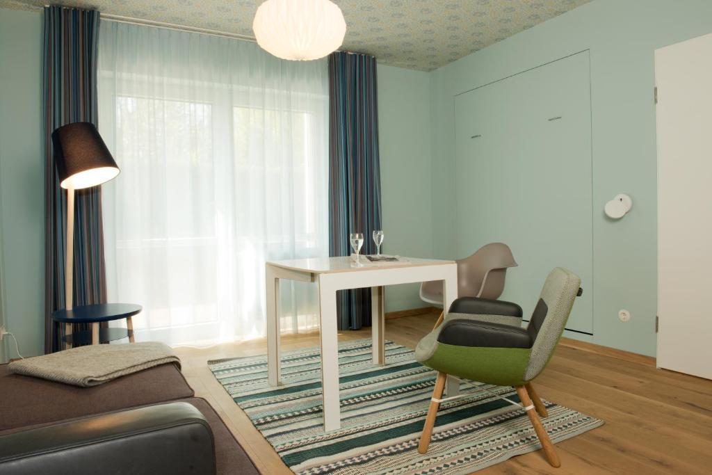 Posezení v ubytování Hotel Gude