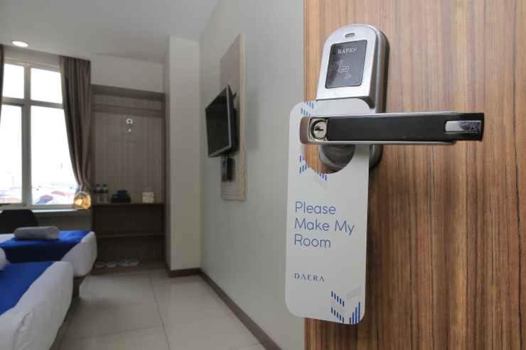 TV a/nebo společenská místnost v ubytování Smarthomm Ancol Jakarta
