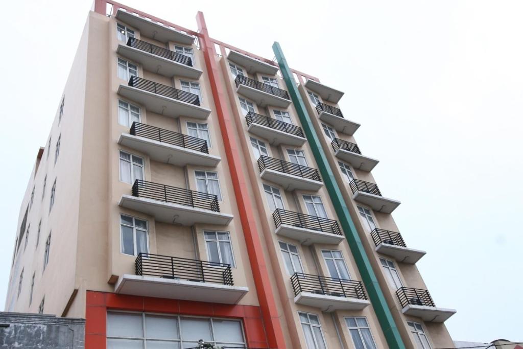 Budova, kde se hotel nachází