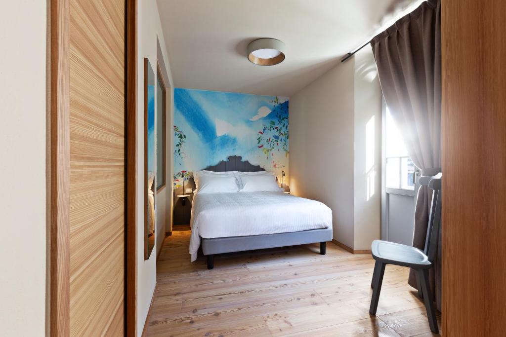 Cama o camas de una habitación en QC Terme Grand Hotel Bagni Nuovi