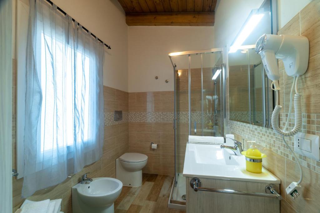 Een badkamer bij Bonsai B&B Alghero
