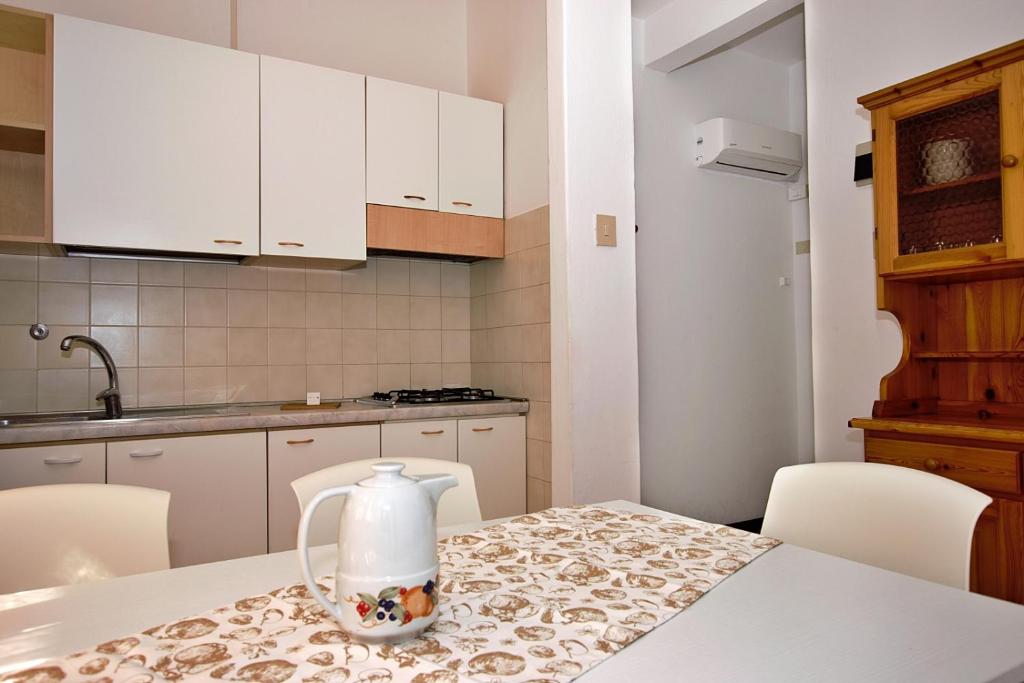 Kuchyň nebo kuchyňský kout v ubytování Residenza Valcris