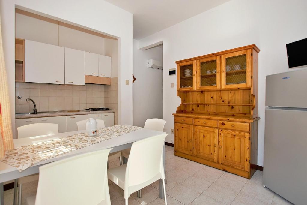 Kuchyň nebo kuchyňský kout v ubytování Residenza Valcris