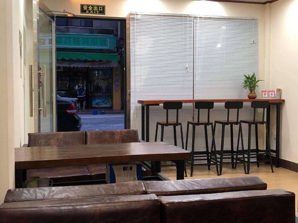 Restaurace v ubytování Li Jie Coffee Homestay