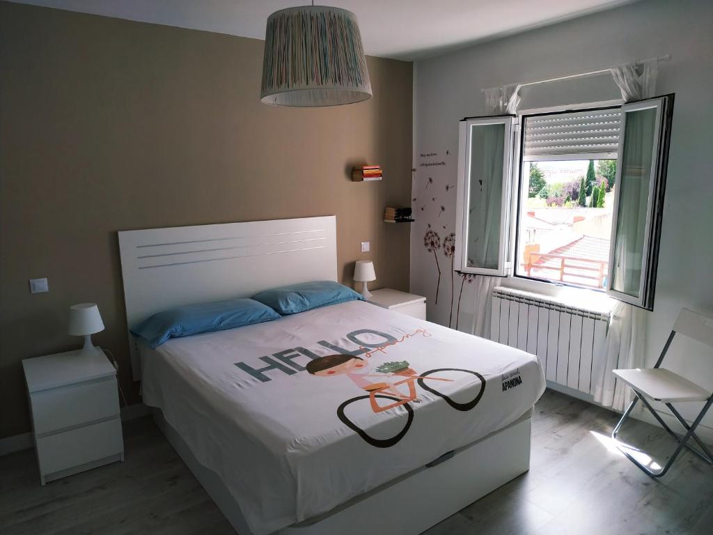 Postel nebo postele na pokoji v ubytování Loló Vivienda de uso Turístico 09-27