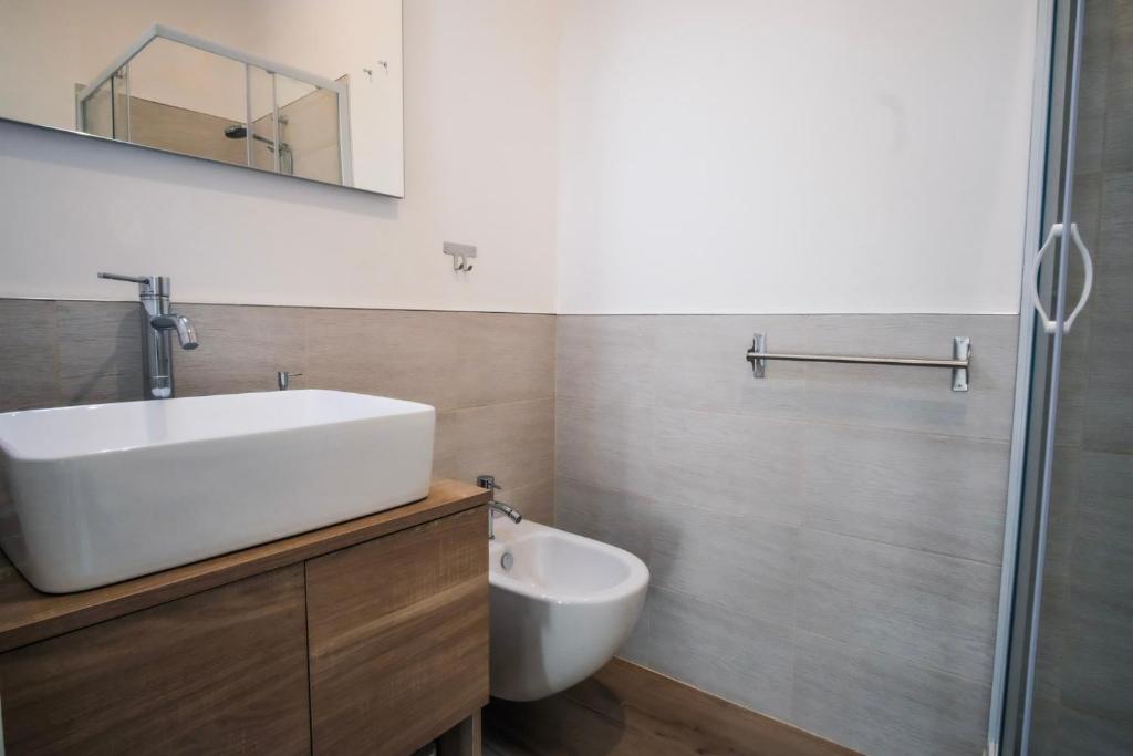 Łazienka w obiekcie Rossani Suites&Aparts