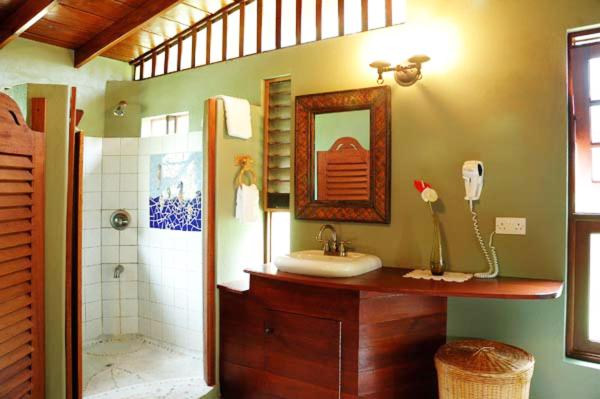 Koupelna v ubytování Spring Hotel Bequia