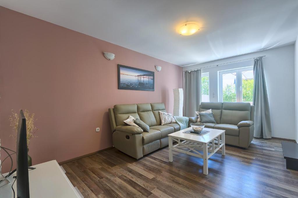 Posezení v ubytování Villa Nina