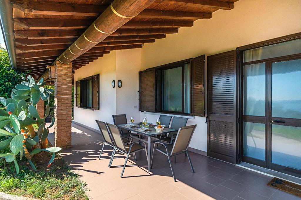 Balkon lub taras w obiekcie Villa Alma