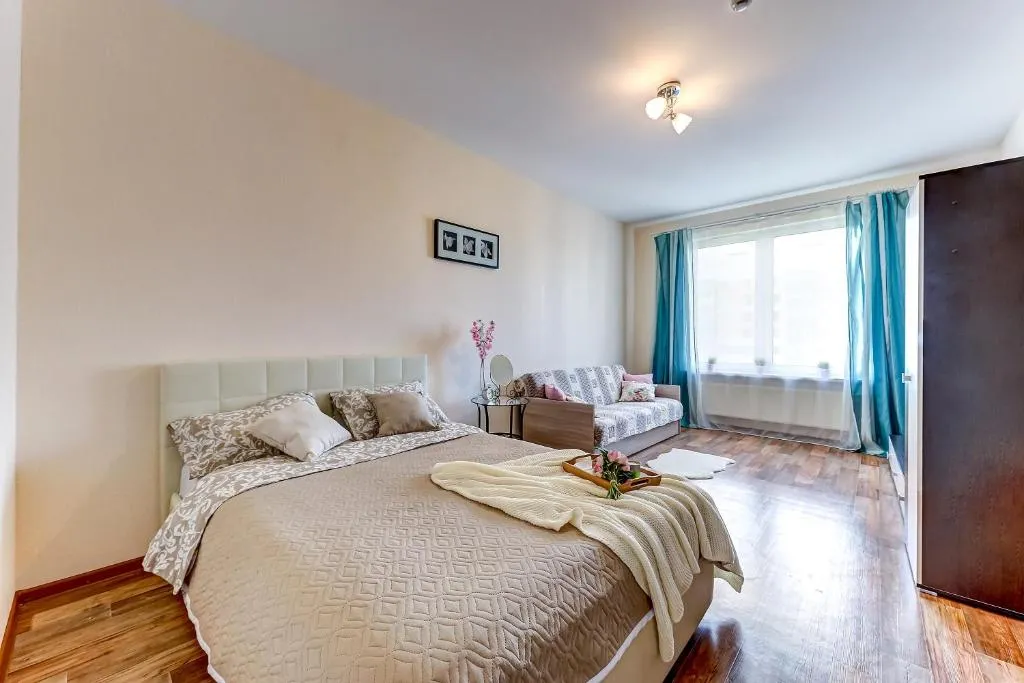 Apartment Vesta on prospect Slavy, Sankt Petersburg, Rusia