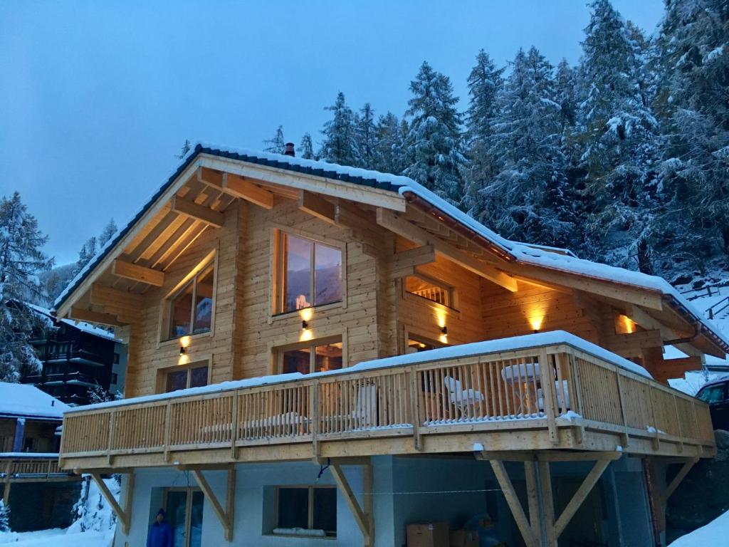 Chalet PapaGna Apartment v zimě