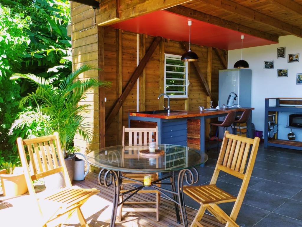 Fotografie z fotogalerie ubytování Chalet cabane v destinaci Capesterre-Belle-Eau