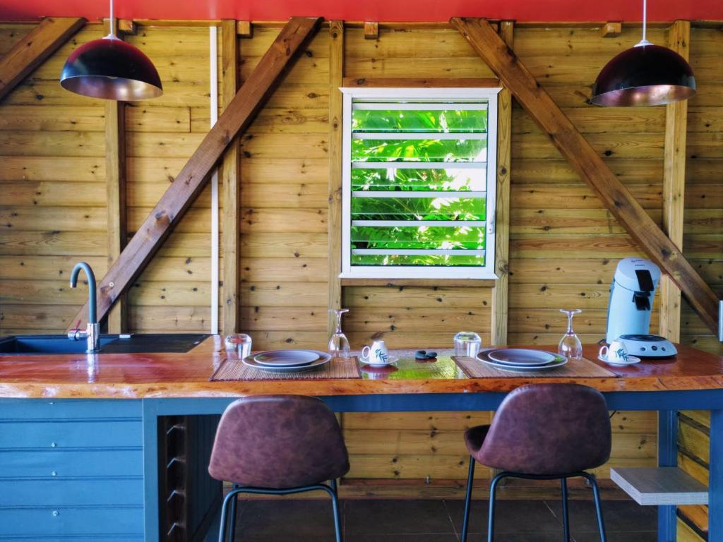 Fotografie z fotogalerie ubytování Chalet cabane v destinaci Capesterre-Belle-Eau