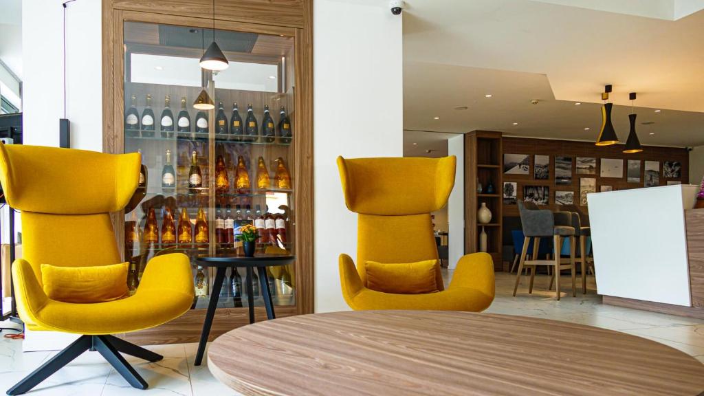 Posezení v ubytování Solho Hotel