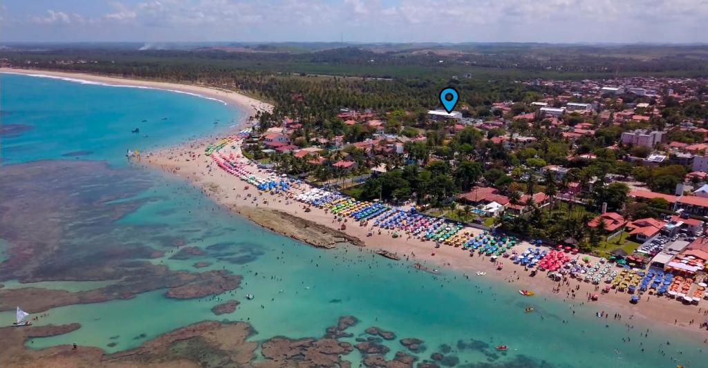  Apto TÉRREO 2 quartos no CENTRO e 250m das PISCINAS NATURAIS - PORTO DE GALINHAS