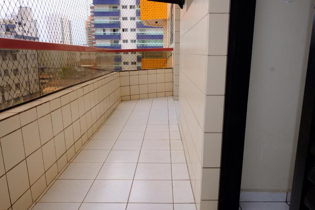  Apartamento Pé na Areia Wi-Fi Praia Grande Ocian