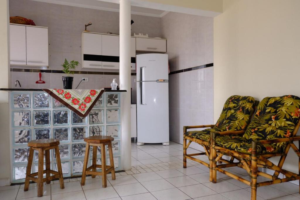  Apartamento Pé na Areia Wi-Fi Praia Grande Ocian