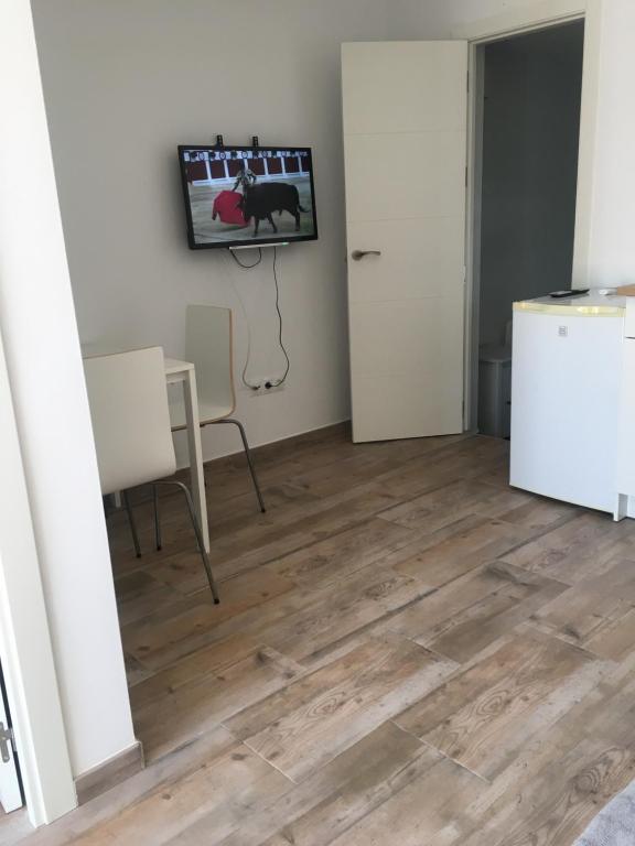 TV a/nebo společenská místnost v ubytování Villa David Competa