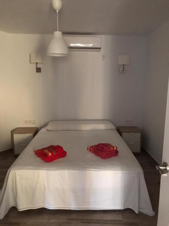 Postel nebo postele na pokoji v ubytování Villa David Competa