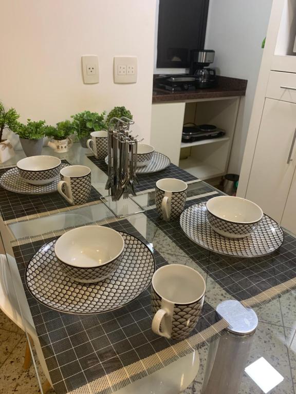  Apartamento com varanda de frente para o mar da Praia da Costa