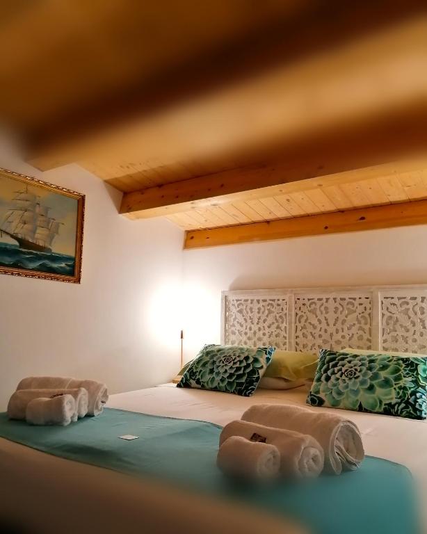 Postel nebo postele na pokoji v ubytování Casa Busari