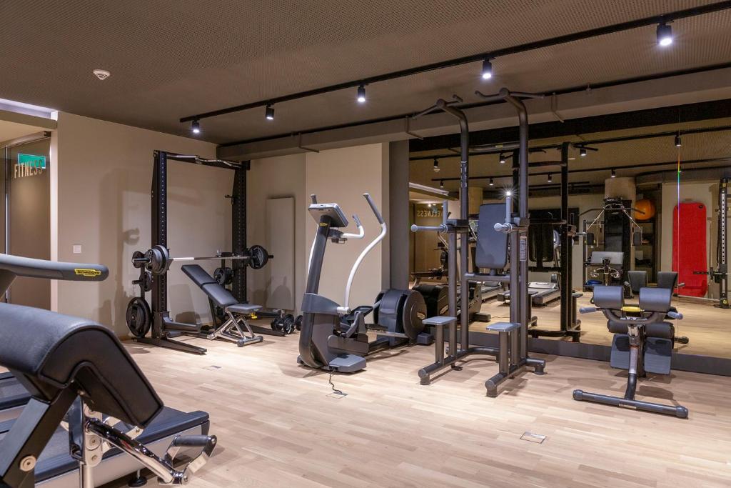 Fitness centrum a/nebo fitness zařízení v ubytování The Central City - Luxury Serviced Residence