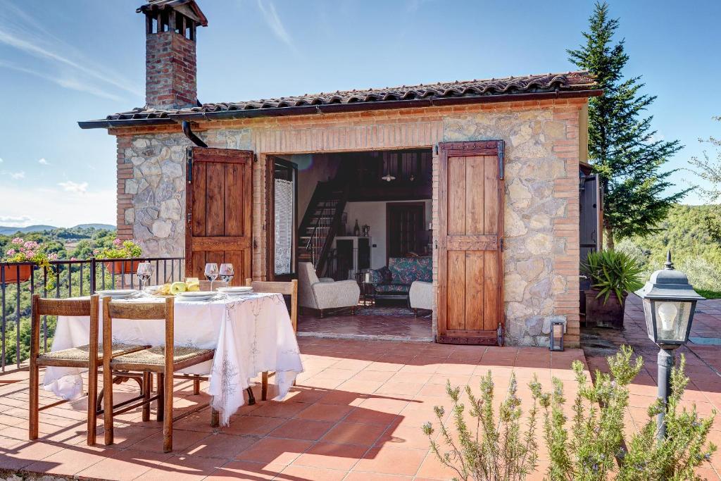 Balkon lub taras w obiekcie SacroFanum Villa