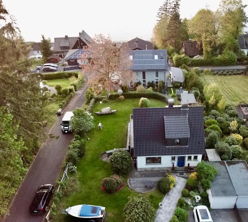 Zahrada ubytování Ferienhaus Dell