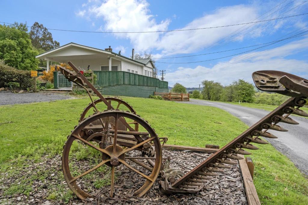 Zahrada ubytování Mole Creek Cabins
