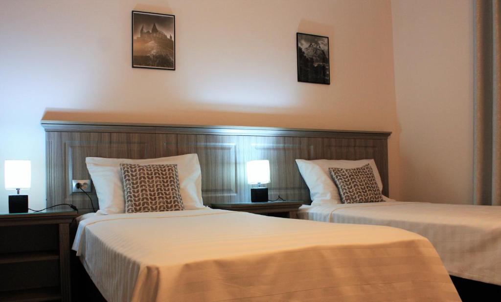 Postel nebo postele na pokoji v ubytování Silva House