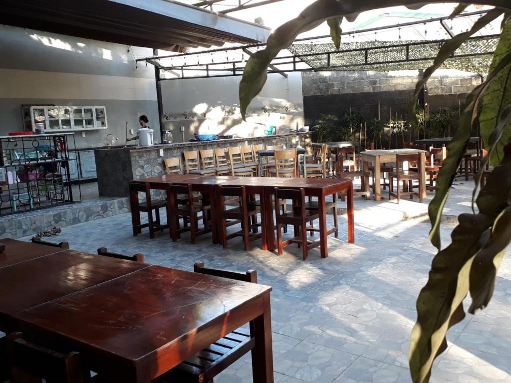 Restaurace v ubytování Ha Giang Creekside Homestay and Tours