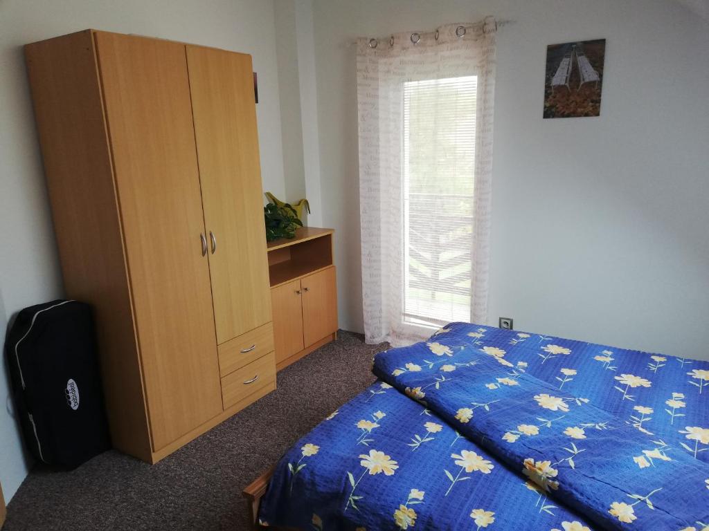 Postel nebo postele na pokoji v ubytování Chalupa