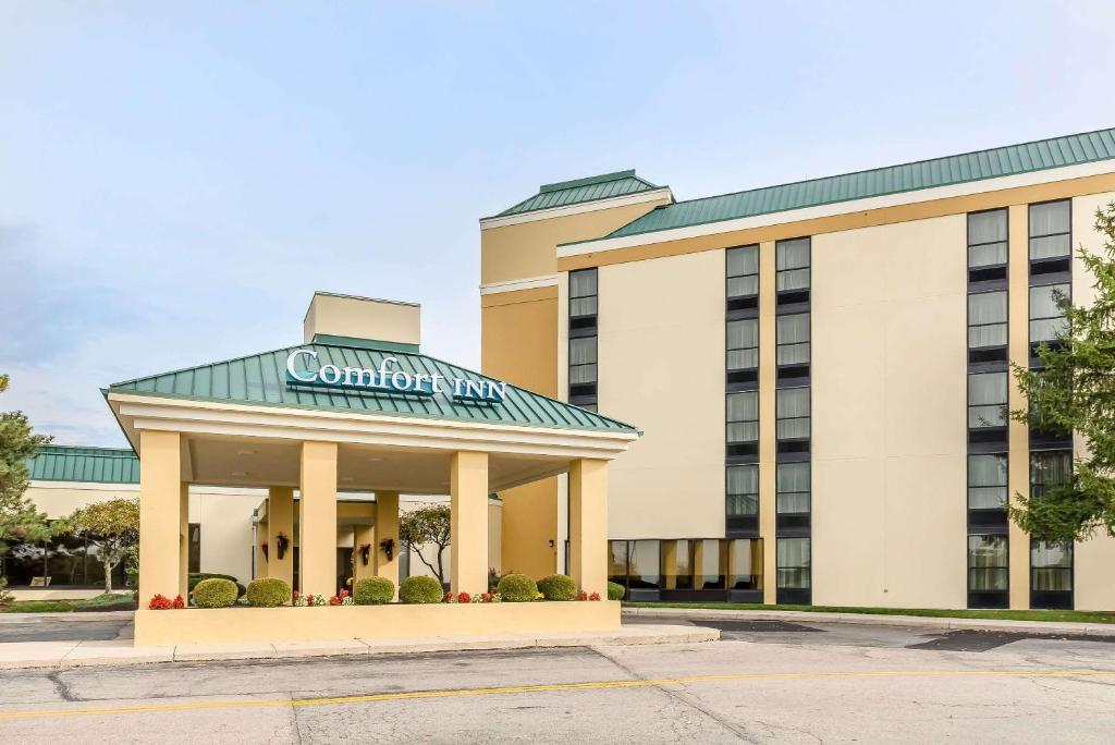 a rendering of the front of a hotel at Comfort Inn & Suites Piqua-Near Troy-I75 in Piqua