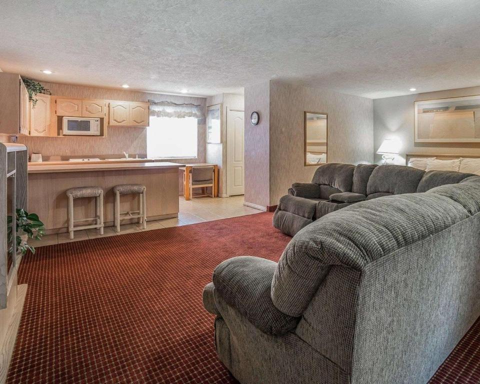 Posezení v ubytování Econo Lodge St George North - Near Pioneer Park
