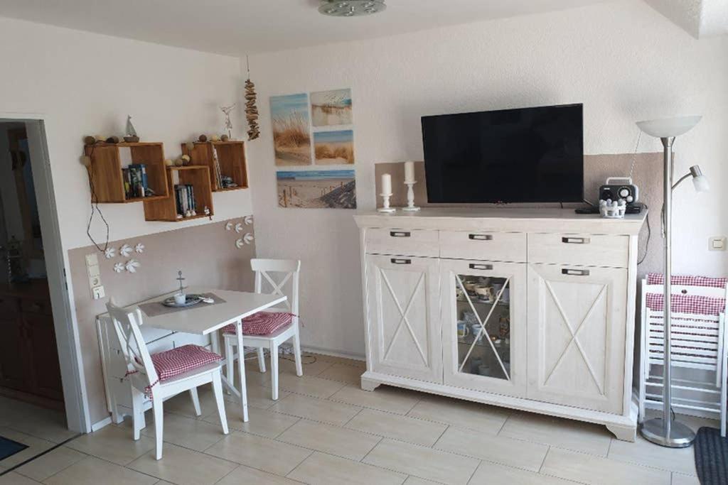 Dapur atau dapur kecil di Fewo NordSee'n Sucht