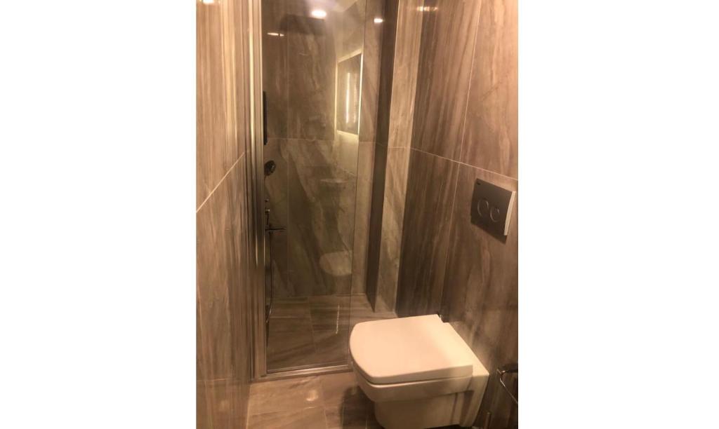 Koupelna v ubytování Air Boss Giresun City Hotel