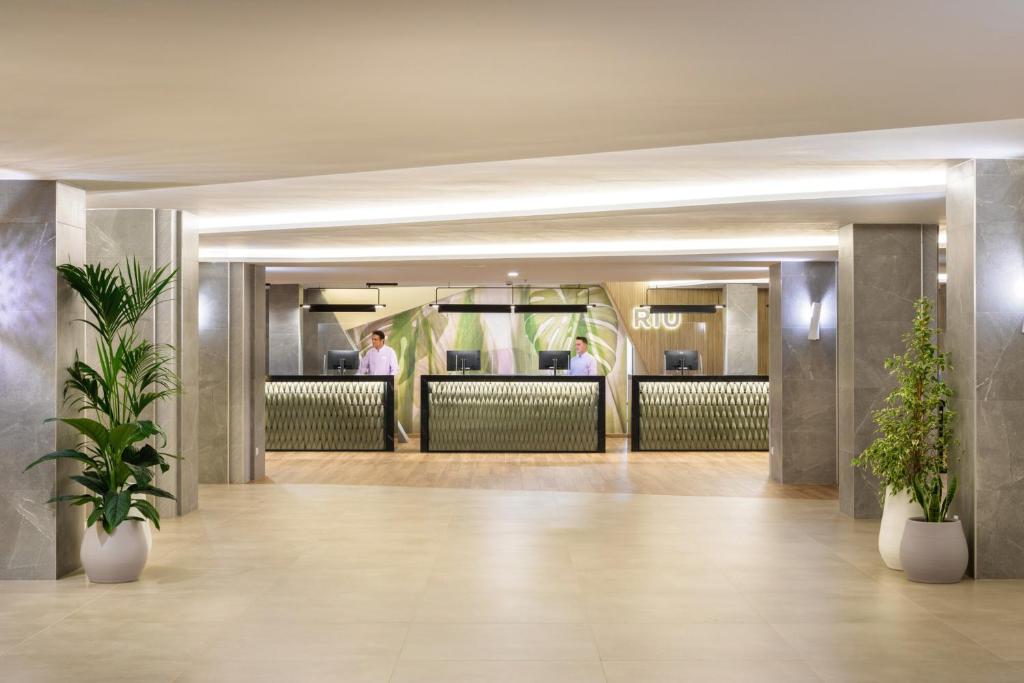 Postel nebo postele na pokoji v ubytování Hotel Riu Buenavista - All Inclusive