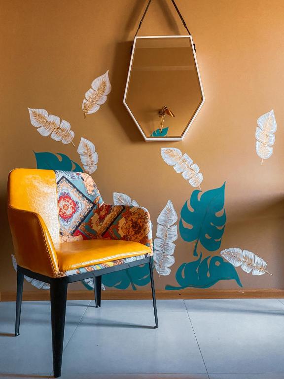 Posezení v ubytování Brim Hotel