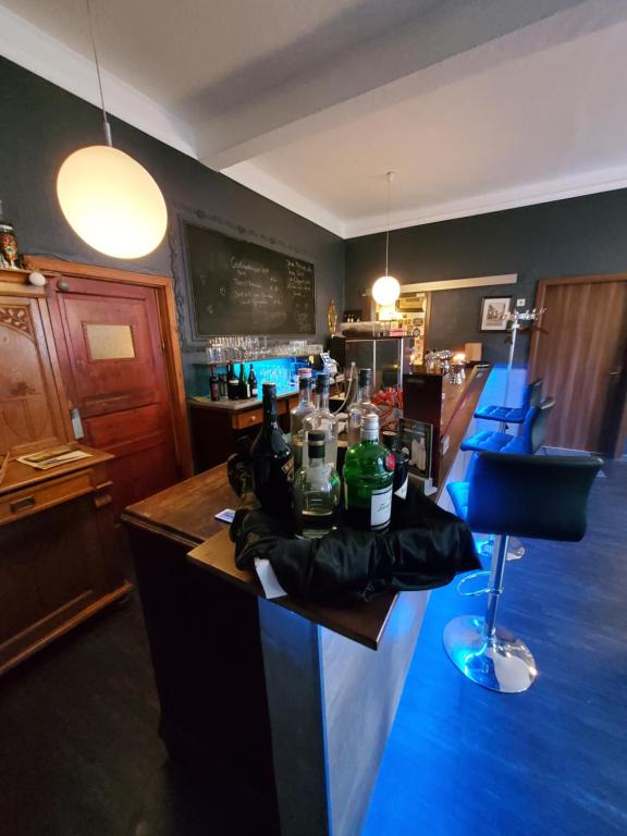 Kuchyň nebo kuchyňský kout v ubytování Hotel Reuter