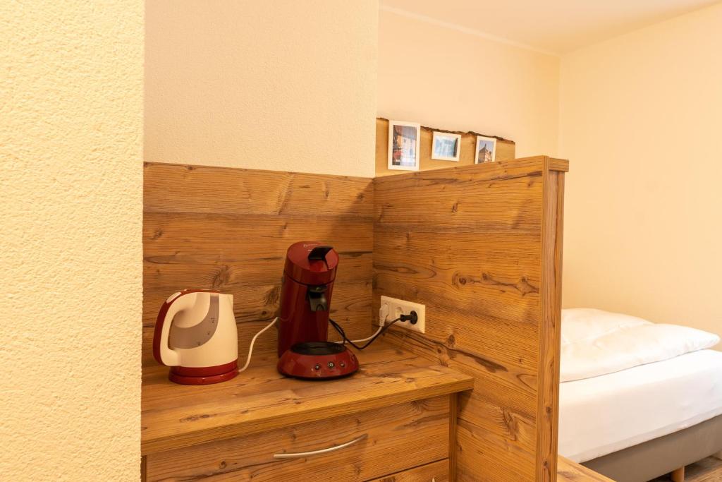Postel nebo postele na pokoji v ubytování Hotel Post mit Klimaanlage