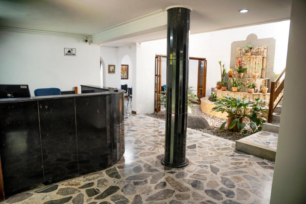 Posezení v ubytování Casa Rosales