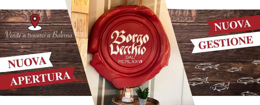 Certifikát, hodnocení, plakát nebo jiný dokument vystavený v ubytování Borgovecchio Albergo