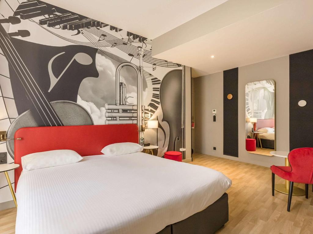 Postel nebo postele na pokoji v ubytování Ibis Styles Toulouse Capitole