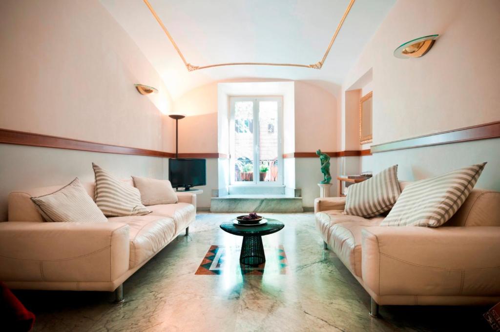 Posezení v ubytování Hotel Priscilla